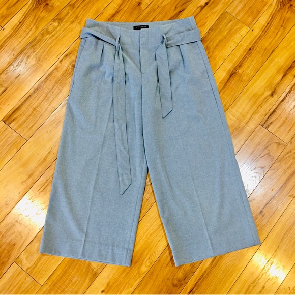 Banana Republic dress slacks pants trousers crop grey gray work career o… - Picture 2 of 7
